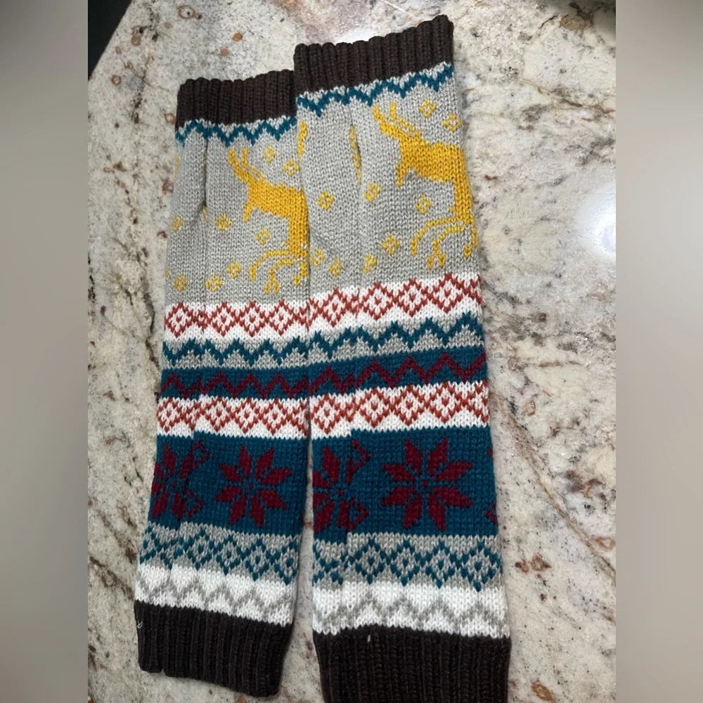 Women’s Arm Warmer Fingerless Gloves Not Tag New